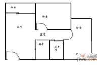 金泓凯旋城2室1厅1卫81㎡户型图