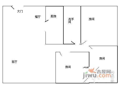 弘雅花园丽景城3室2厅2卫112㎡户型图