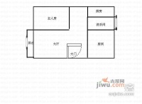 罗芳苑2室2厅1卫81㎡户型图