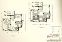 明舍御园4室3厅3卫174㎡户型图