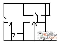 顺天大厦3室2厅2卫户型图