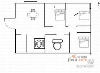 百花苑3室2厅2卫113㎡户型图