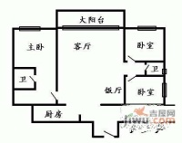 万科东海岸三期4室2厅2卫255㎡户型图