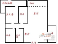 金色年华家园3室2厅1卫户型图