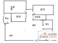 泰华豪园3室2厅2卫123㎡户型图