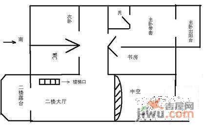 美丽365花园4室2厅2卫户型图