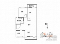 康乐花园2室2厅1卫78㎡户型图