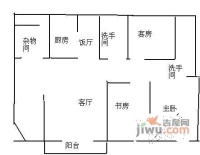 城市印象4室2厅2卫户型图