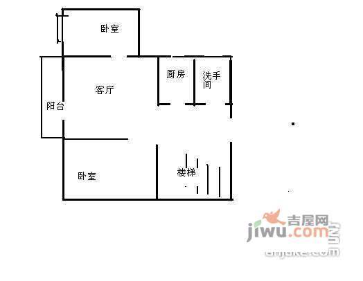 碧海富通城三期3室2厅2卫115㎡户型图