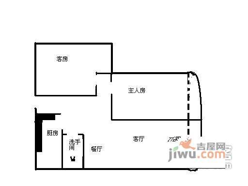 龙园意境5室2厅2卫240㎡户型图