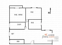 阳光翠园3室2厅1卫100㎡户型图