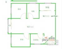 养育巷社区3室2厅2卫120㎡户型图