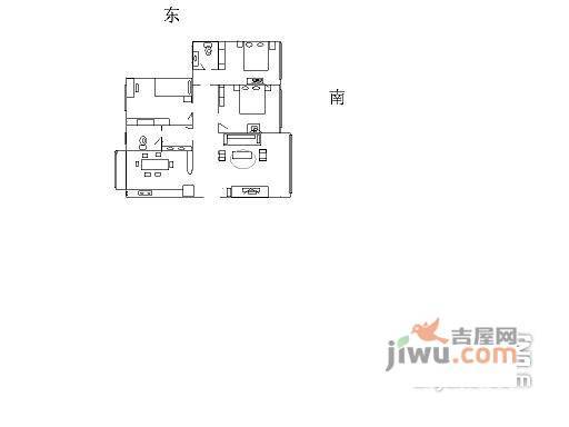 华泰绿岛3室2厅2卫119㎡户型图