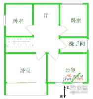 热电新村2室1厅1卫户型图