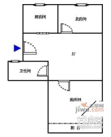 王天井巷2室1厅1卫67㎡户型图