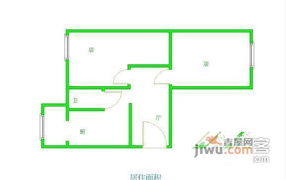 天骄美地3室2厅1卫户型图