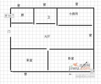 翠园新村3室1厅1卫户型图