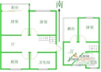 南湖之韵4室2厅1卫户型图