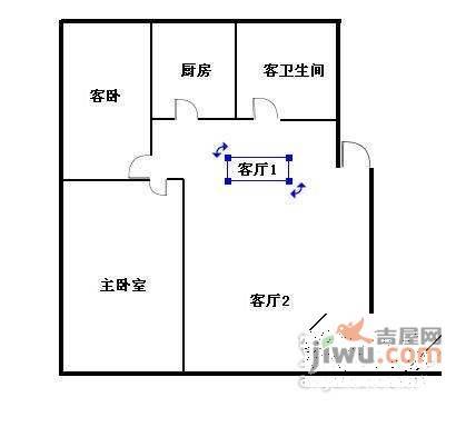 远香居4室3厅3卫320㎡户型图