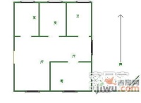 倪家桥小区2室1厅1卫65㎡户型图