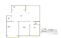 干将东路小区3室2厅2卫117㎡户型图