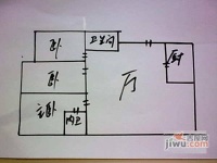 西美巷3室2厅2卫128㎡户型图