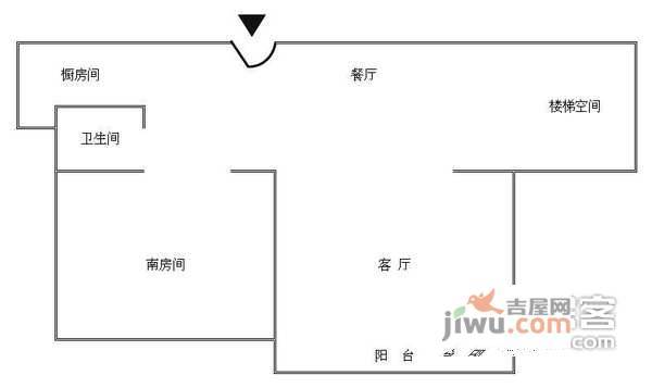 东振花园4室3厅2卫户型图