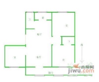 东振花园3室2厅1卫户型图