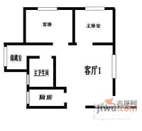 三香花园3室2厅1卫110㎡户型图