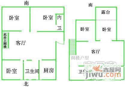 姑香新苑5室3厅3卫196㎡户型图