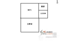 中澳广场2室1厅1卫42㎡户型图