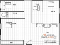 春馨园B区3室2厅2卫户型图