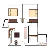 黄天荡新村4室2厅2卫150㎡户型图