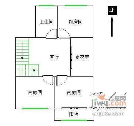 朗琴湾花园3室2厅2卫200㎡户型图