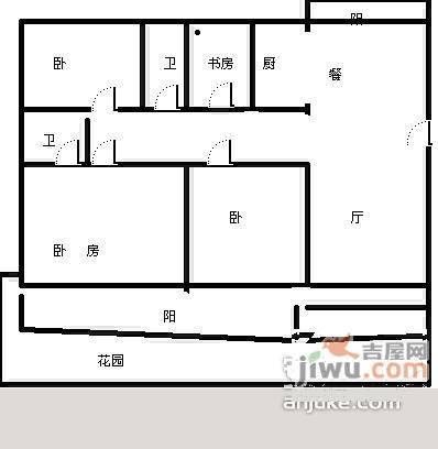 澜韵园5室2厅3卫334㎡户型图