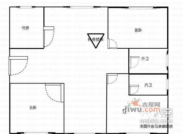 水城丽都5室3厅4卫230㎡户型图