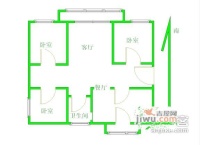 盘蠡新村盘蠡村3室1厅1卫93㎡户型图