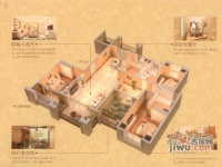 吴江中南世纪城4室2厅2卫142㎡户型图