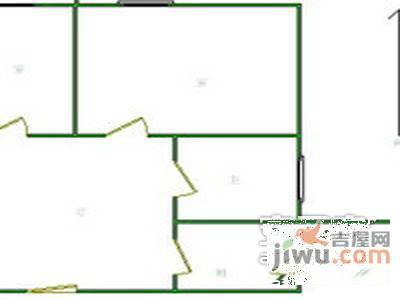 新姜窑花园2室1厅1卫户型图