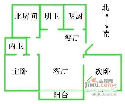 碧水湾花园4室2厅2卫户型图