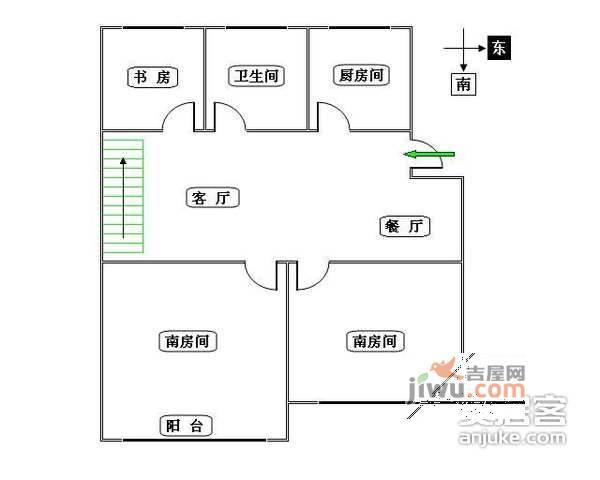 教工之家4室2厅2卫148㎡户型图