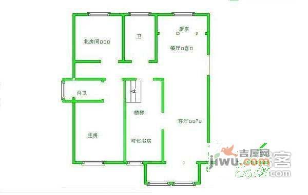 香榭假日山庄5室3厅3卫户型图