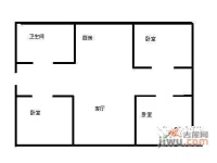 枫舟苑3室1厅1卫户型图