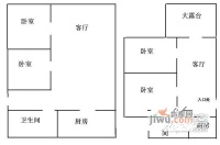 城市新贵4室2厅2卫户型图