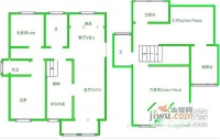 雅阁花园4室2厅2卫165㎡户型图