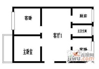 枫津新村3室2厅1卫89㎡户型图