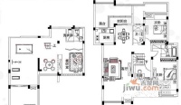 怡景万家5室3厅3卫205㎡户型图