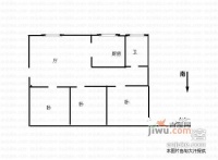 吴中二村3室2厅2卫135㎡户型图