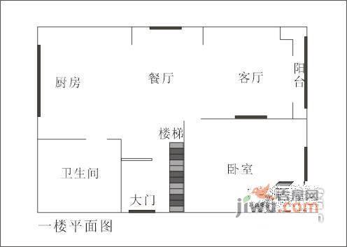 狮山新苑2室2厅2卫108㎡户型图