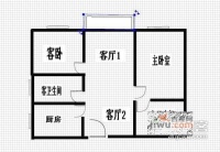 独墅苑2室2厅2卫125㎡户型图